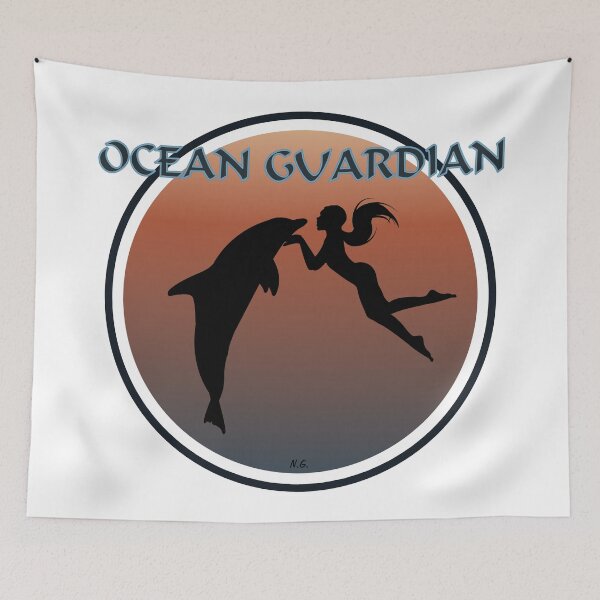 Item preview, Maori Mermaid - Ocean Guardian designed and sold by NicGrayGraphic.