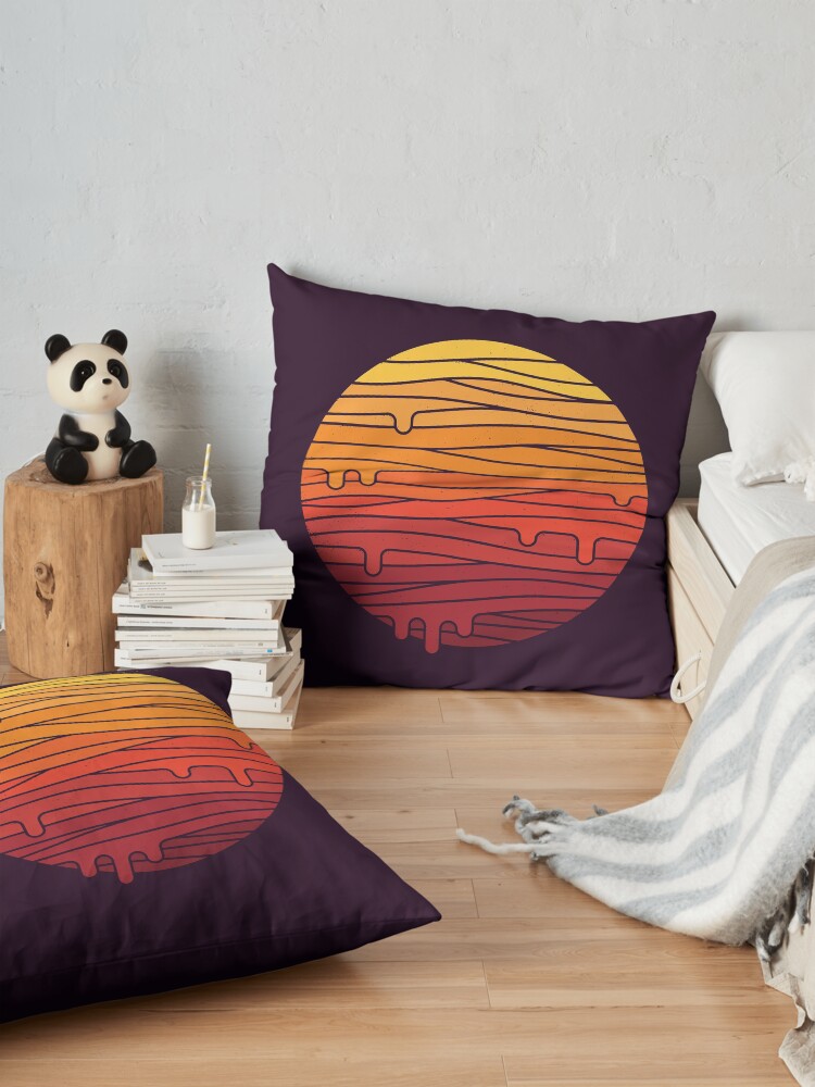 Alternate view of Heat Wave Floor Pillow
