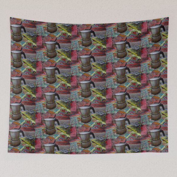 Item preview, coffee maker on my art designed and sold by walterfest.