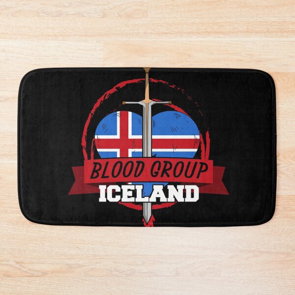 Item preview, Iceland blood group Reykjavik Scandinavia love designed and sold by CORZ.