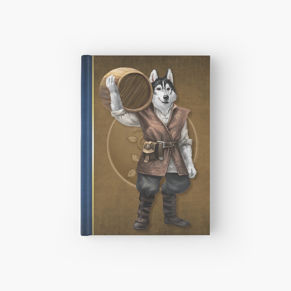 Pugmire: Gemini Husky, Worker Breed Hardcover Journal