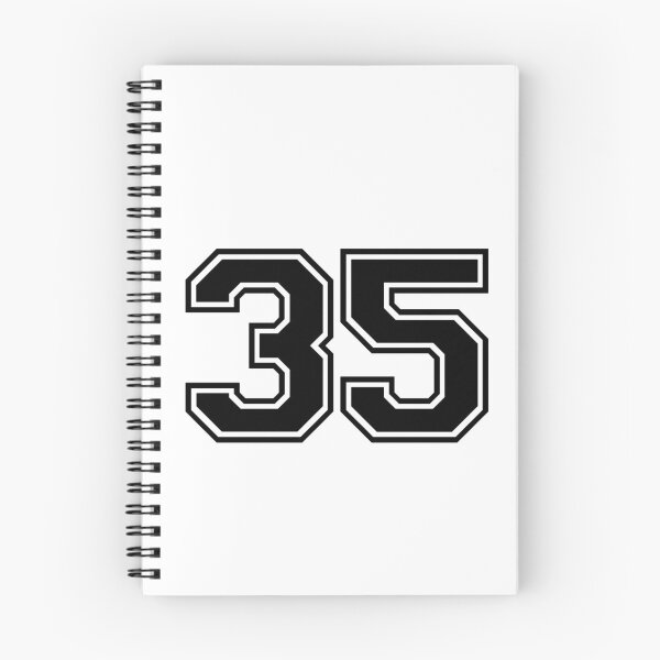 Item preview, Varsity Team Sports Uniform Number #35 - Black designed and sold by RiplMedia.