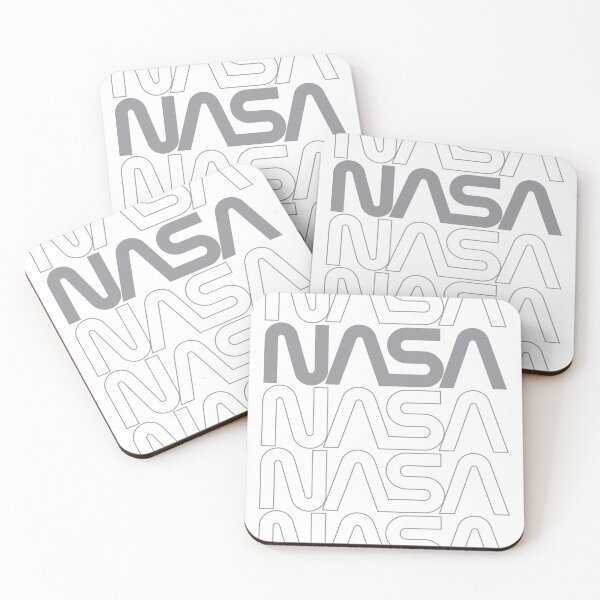 Item preview, Copy of NASA RETRO LOGO (gray) designed and sold by sunrise1976.