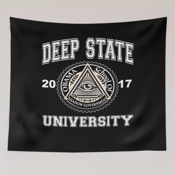 Item preview, Deep State University Obama School of Shadow Government designed and sold by funnytshirtemp.