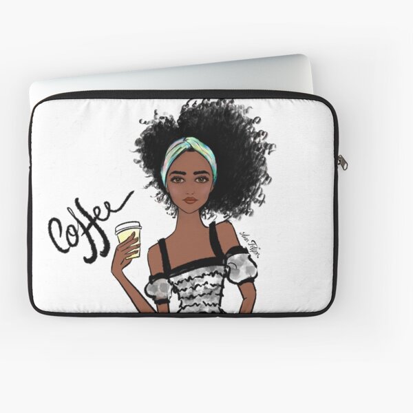 Coffee please Laptop Sleeve