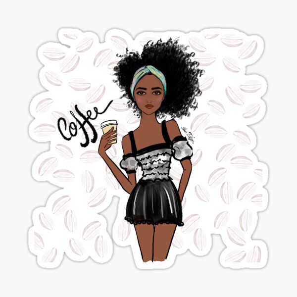 Coffee please Sticker