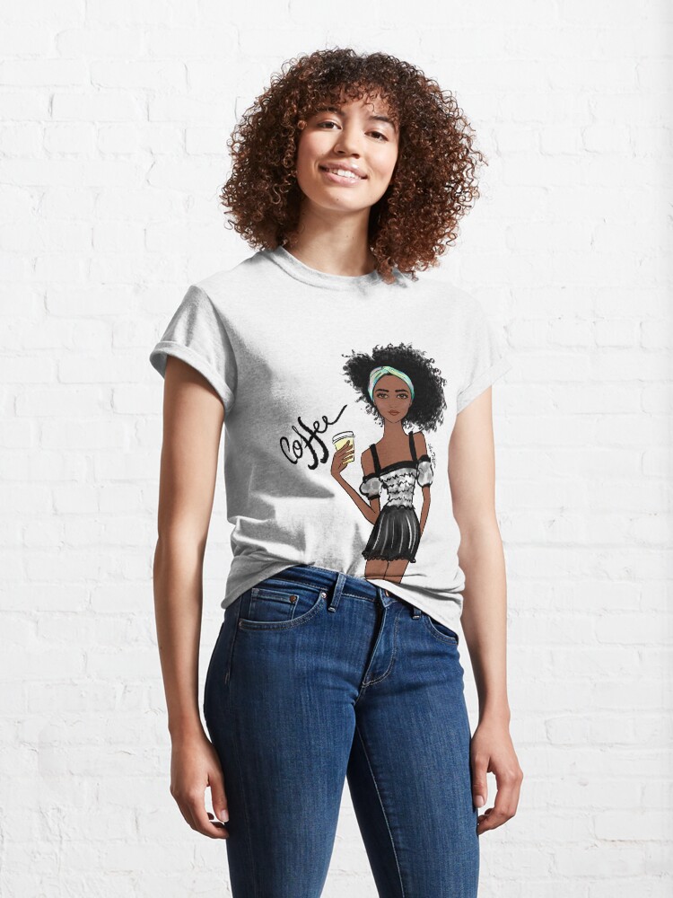 Alternate view of Coffee please Classic T-Shirt