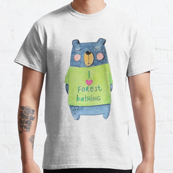Forest Bathing Bear Classic T-Shirt