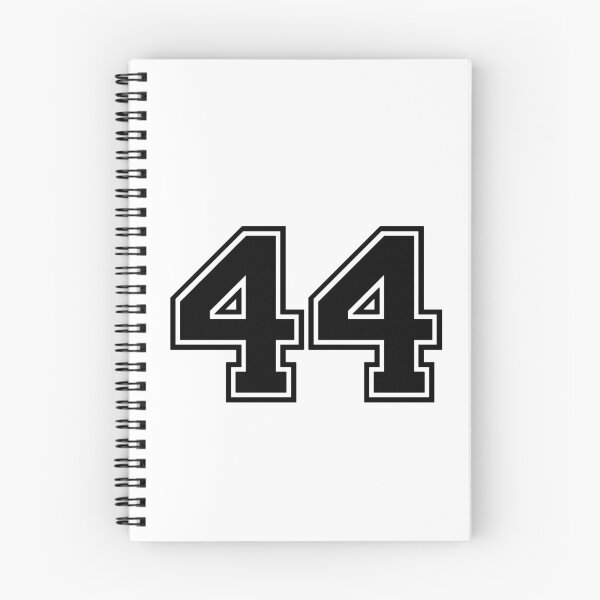 Item preview, Varsity Team Sports Uniform Number #44 - Black designed and sold by RiplMedia.