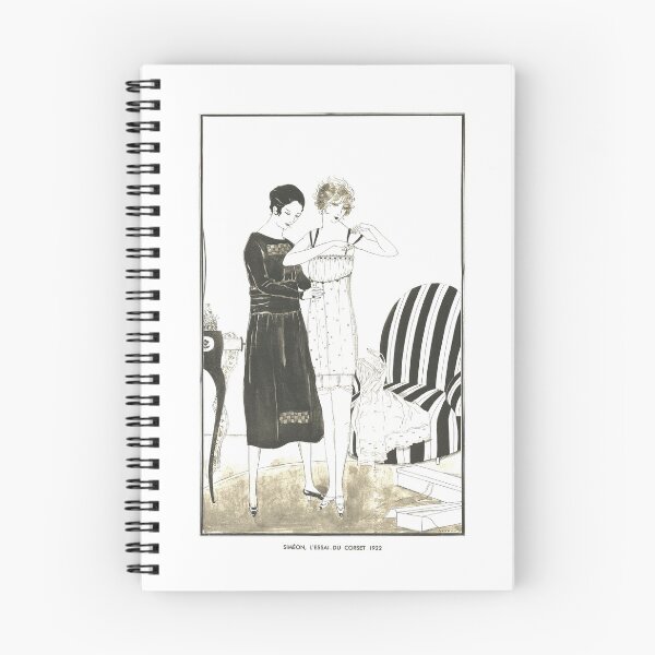 Item preview, Simeon, l’essai du corset 1922 French Fashion Vintage designed and sold by simpson92.