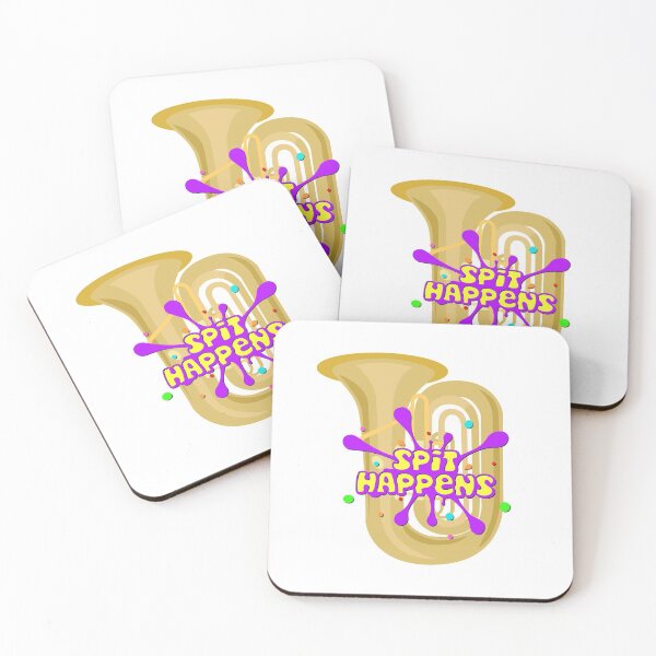 Item preview, Tuba - Spit Happens designed and sold by BandMomDesigns.