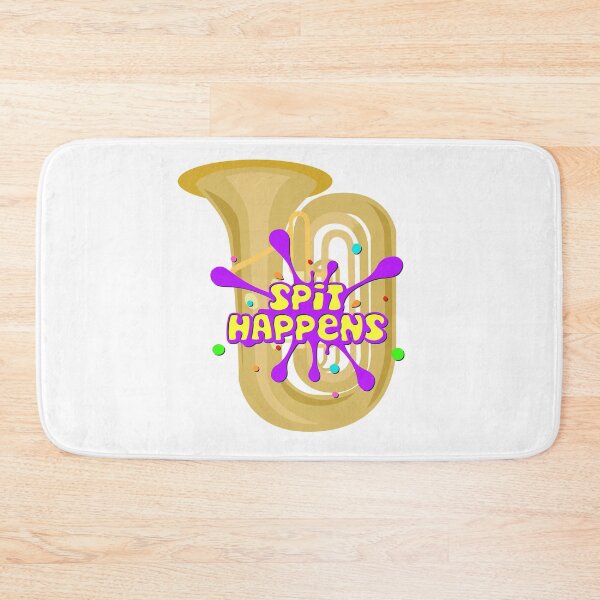 Item preview, Tuba - Spit Happens designed and sold by BandMomDesigns.