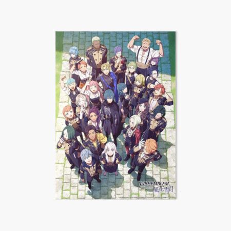 Fire Emblem Three Houses Poster Art Board Print