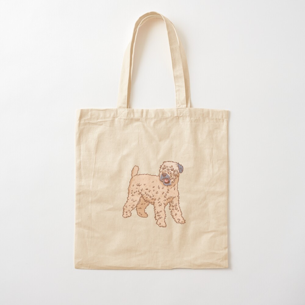 Printed coated cotton-canvas tote