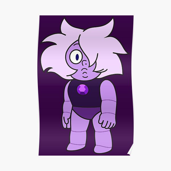 Amethyst Steven Universe Posters Redbubble