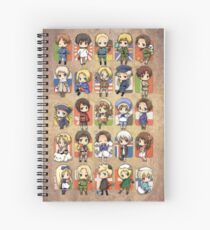 Hetalia Group Spiralblock