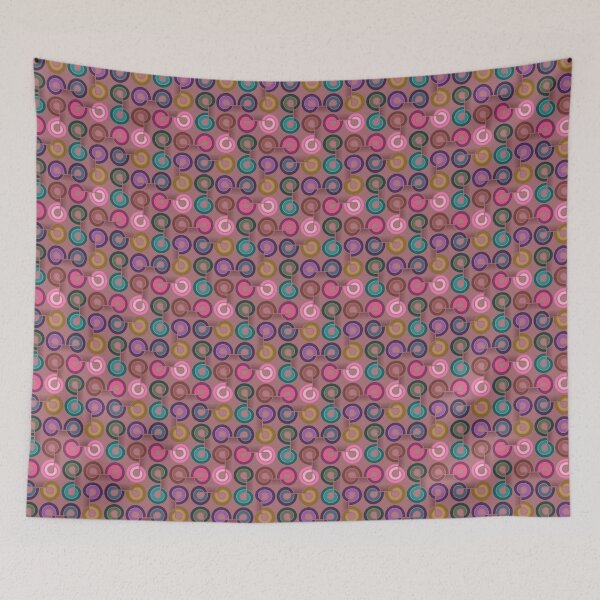 Item preview, Pattern cut spirals - pink. designed and sold by timothybeighton.