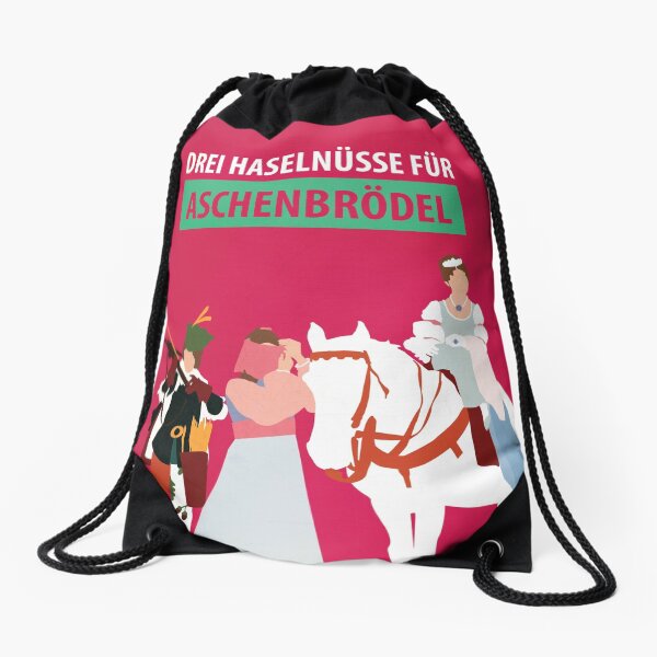 Three hazelnuts for Cinderella Drawstring Bag