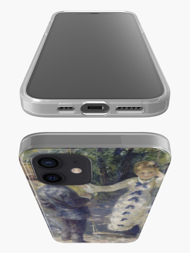 Alternate view of The Swing Oil Painting by Auguste Renoir iPhone Case & Cover