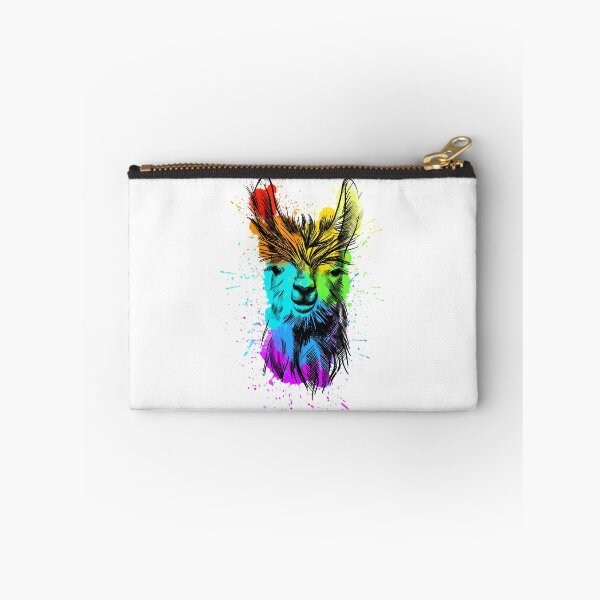 Item preview, Alpaca Llama Many Color Rainbow T-shirt paint splash  designed and sold by Tasia  Ka.