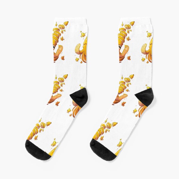 Banana Squid Socks