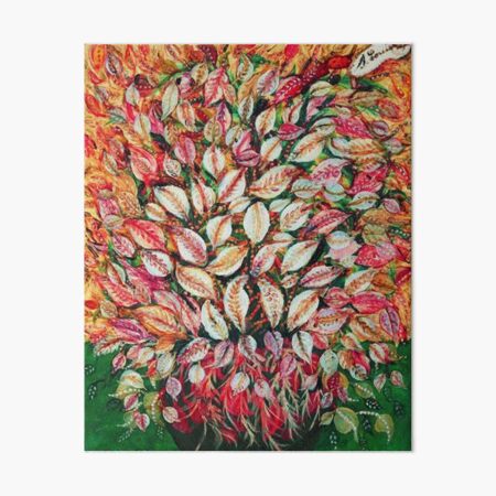 Favourite Artist - Seraphine Louis - Feuilles Art Board Print