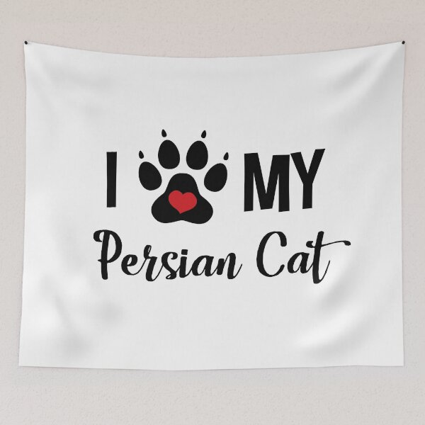 Item preview, I Love My Persian Cat designed and sold by InspiredQuotes.