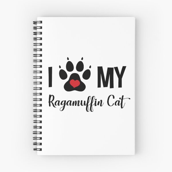 Item preview, I Love My Ragamuffin Cat designed and sold by InspiredQuotes.