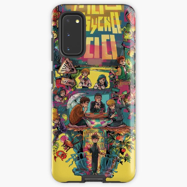 Mob Psycho 100 retro Poster Samsung Galaxy Tough Case