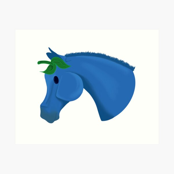 Item preview, Blueberry Horse designed and sold by HorseBits.