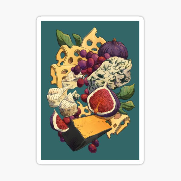 Cheese Plate Sticker
