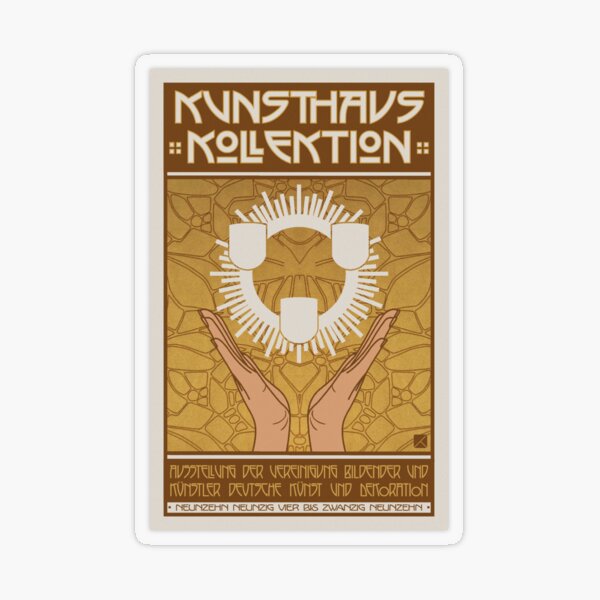 Item preview, Kunsthaus Kollektion Exhibition Poster designed and sold by KTmS.