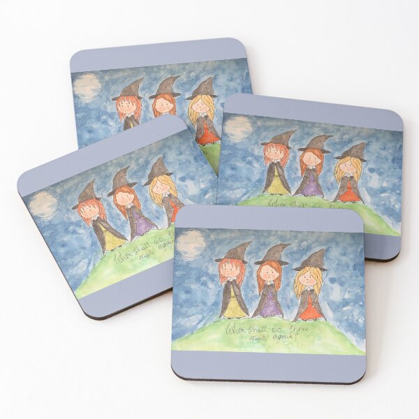 Item preview, Three Witches on a Hill designed and sold by TigerLillieArt.