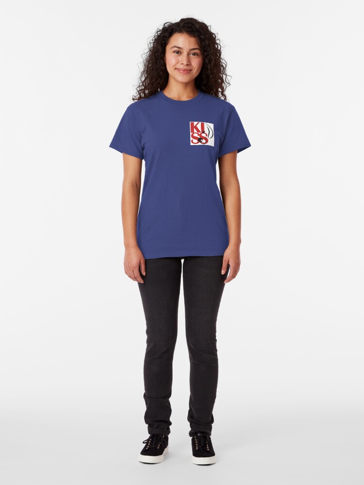 Alternate view of Square Logo Red Classic T-Shirt