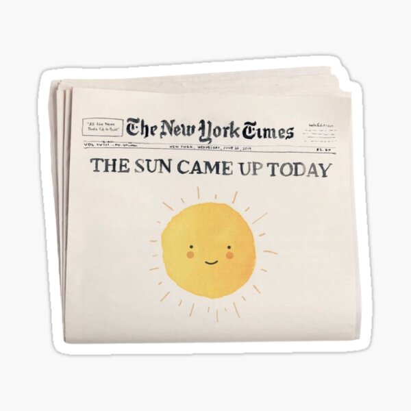 The New York Times Sticker