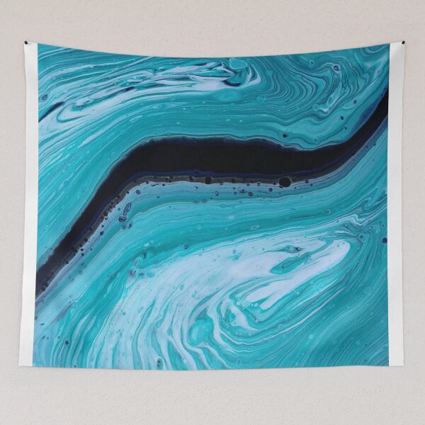 Item preview, Oceanic Swirl  designed and sold by pourologyart.