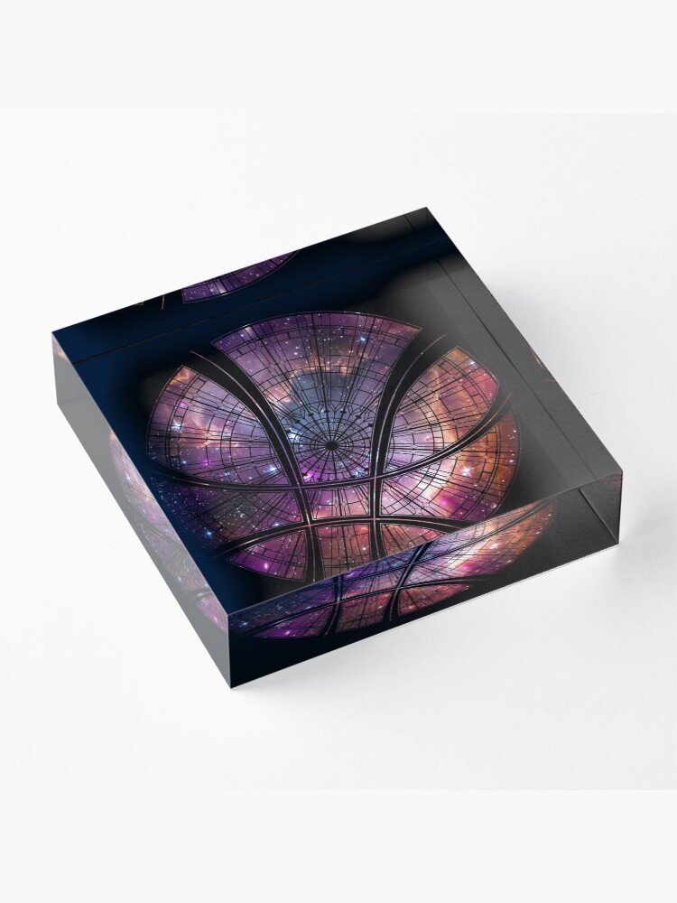 Alternate view of Strange window Acrylic Block