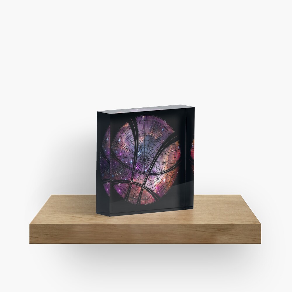 Strange window Acrylic Block