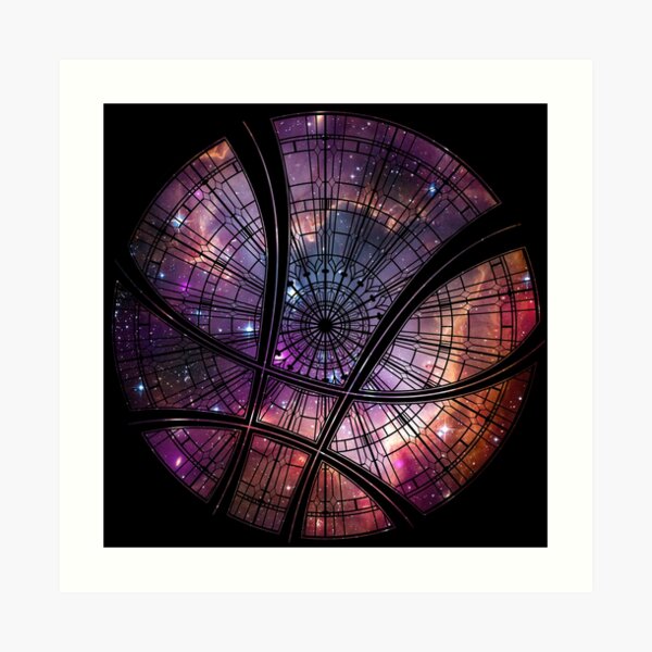 Strange window Art Print