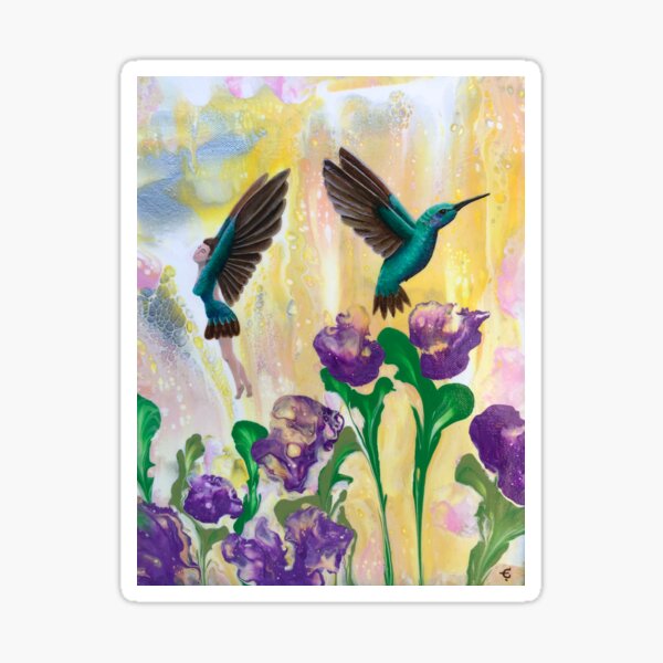 Hummingbird Dreams Sticker