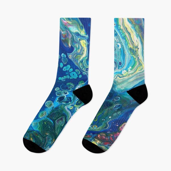 Item preview, Fluid Nature -  Marine Odyssey -  Abstract Acrylic Art designed and sold by vmajzlik.