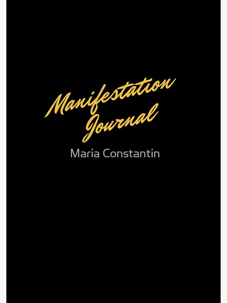 manifestation journal