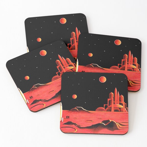 Item preview, CITY ON MARS designed and sold by ward-art-studio.