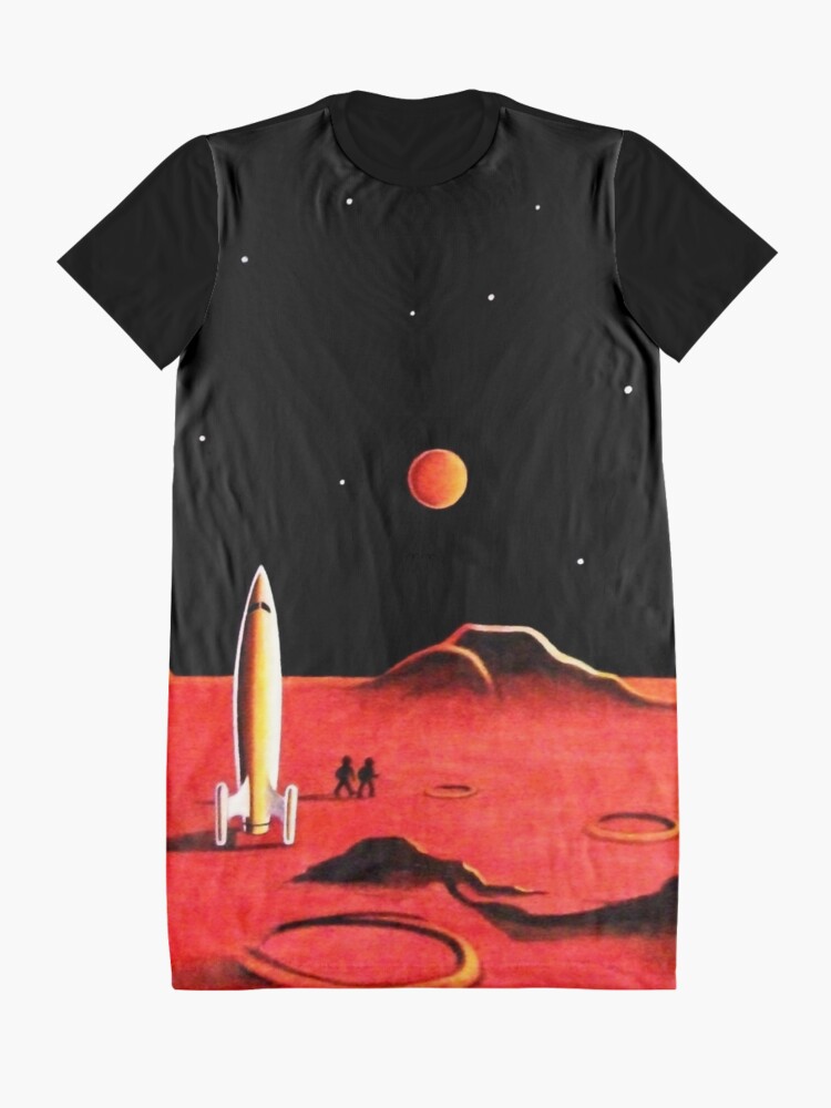 Alternate view of CITY ON MARS Graphic T-Shirt Dress