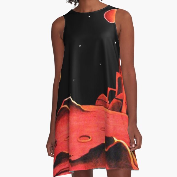 CITY ON MARS A-Line Dress