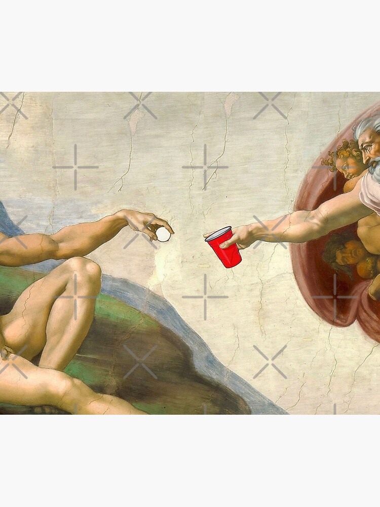 Sistine of Beer Pong by snoopdoggydom
