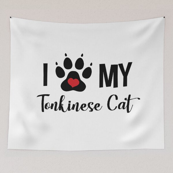Item preview, I Love My Tonkinese Cat designed and sold by InspiredQuotes.