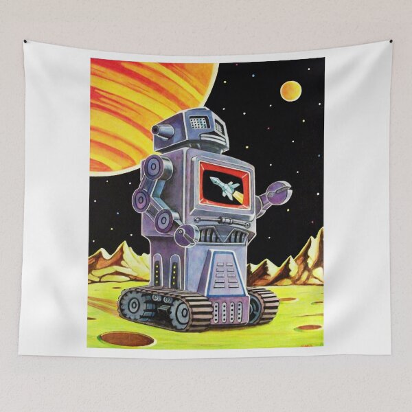 Item preview, PURPLE ROBOT designed and sold by ward-art-studio.