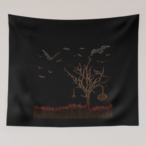 Item preview, Happy Halloween landscape designed and sold by wolfgangrainer.