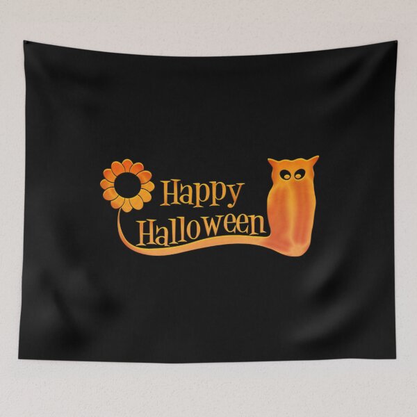 Item preview, Happy Halloween owl designed and sold by wolfgangrainer.